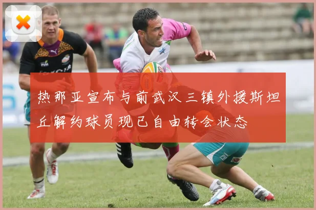 热那亚宣布与前武汉三镇外援斯坦丘解约球员现已自由转会状态